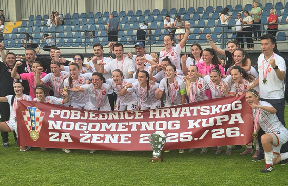 ŽNK Agram osvojio prvu povijesnu titulu pobjednica Kupa! 🏆