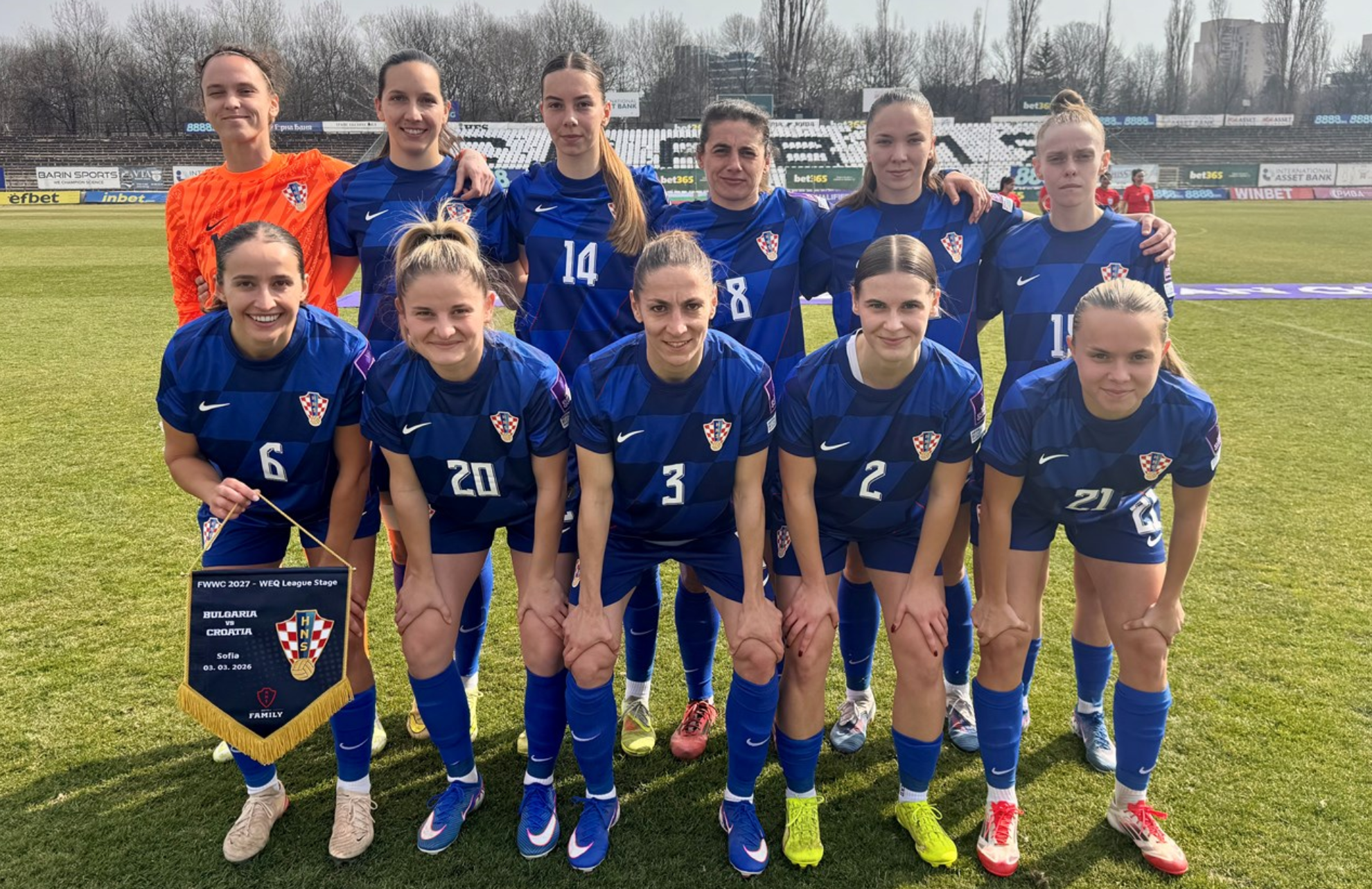 Hrvatska A reprezentacija otvorila kvalifikacije za SP 2027 u Brazilu pobjedom protiv Bugarske u Sofiji 1 : 0